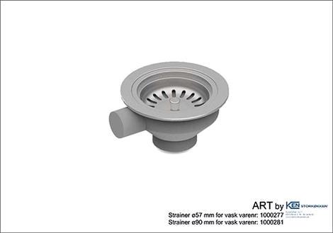 Strainer for vask ø57 ART