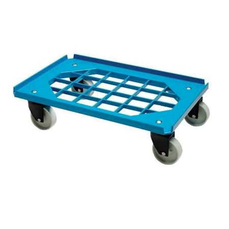 Transportvogn GITTER blå Mini Move B600 x D400 x H160 mm 