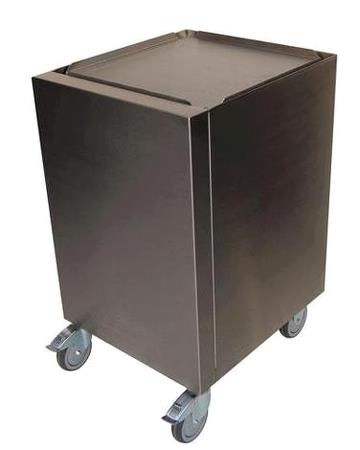 Kurvedispenservogn for opvaskekurve til 500x500 mm kurve 