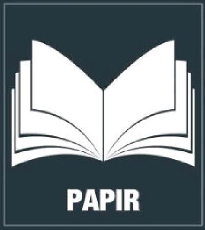 Piktogram Papir DK Bica 