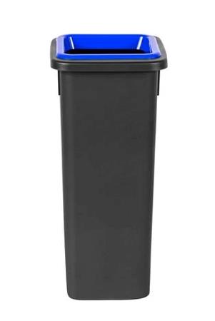 Affaldsbeholder m/låg blå 20 ltr 