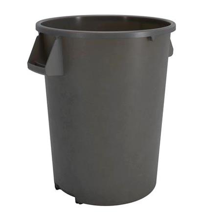 Affaldsbeholder grå 121 ltr Bronco 