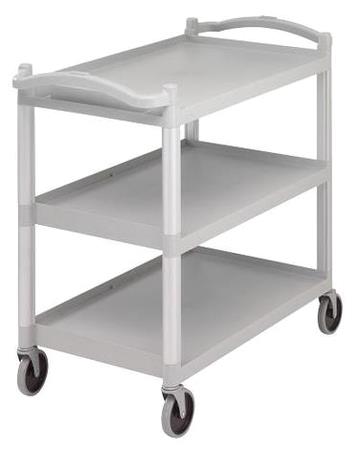 Kørebord grå m/3 hylder Cambro B1015 x D540 x H950 mm 