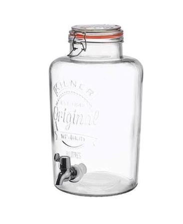 Dispenser med taphane 8 ltr Kilner 