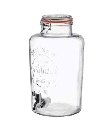 Dispenser med taphane 8 ltr Kilner