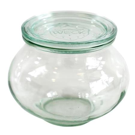 Patentglas 56 cl m/låg Diam 80 mm Weck 