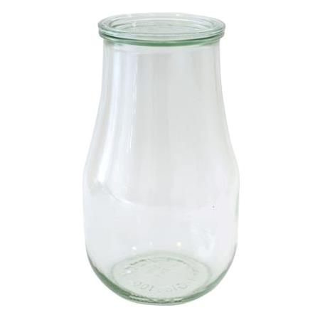 Patentglas 270 cl u/låg Diam 100 mm Weck 