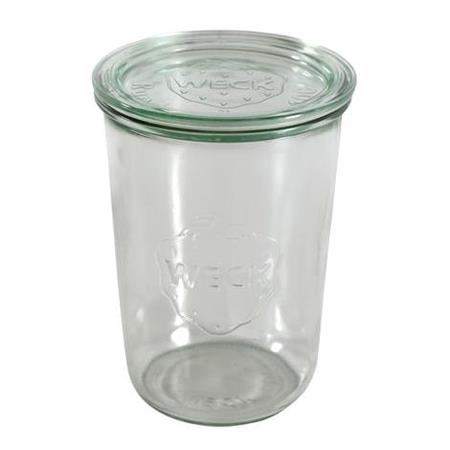 Patentglas 85 cl u/låg Diam 100 mm Weck 