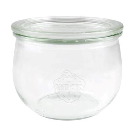 Patentglas 50 cl u/låg Diam 100 mm Weck 