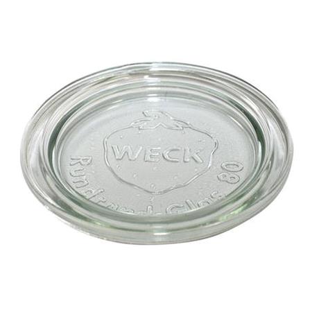 Glaslåg diam 80 mm Weck 