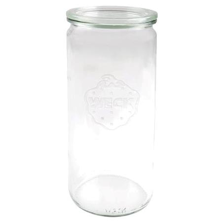 Patentglas 100 cl u/låg Diam 80 mm Weck 