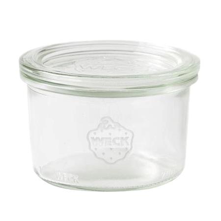 Patentglas 20 cl u/låg Diam 80 mm Weck 