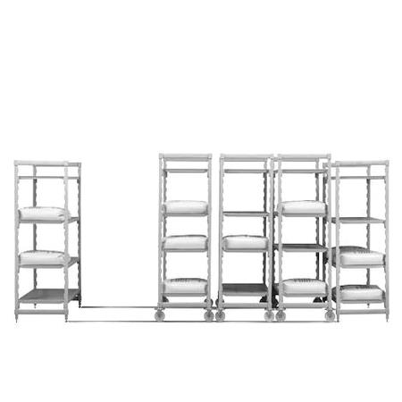 Reol High Density m/riste D500xB1180 mm Cambro Camshelving Premium