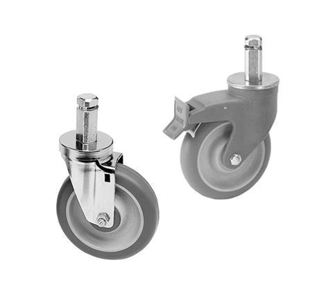 Hjul m/bremse til reolstige Cambro Camshelving Premium 