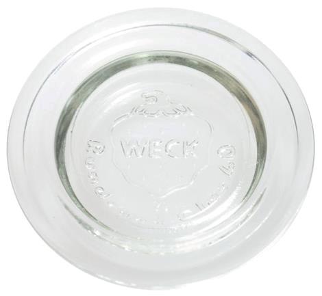 Glaslåg diam 40 mm Weck 