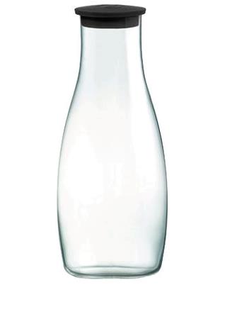 Karaffel 1,2 L diam 105 mm m/sort låg Retap 