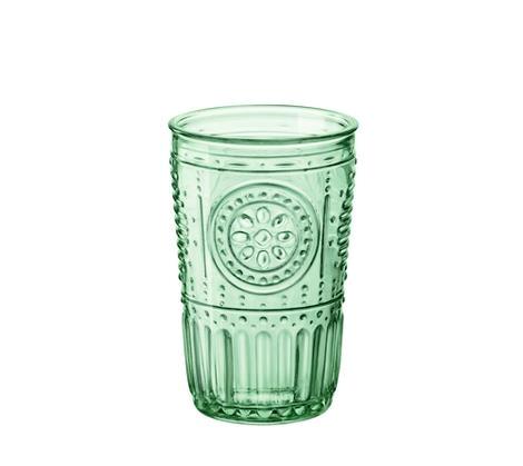 Glas 34 cl Grøn Romantic 
