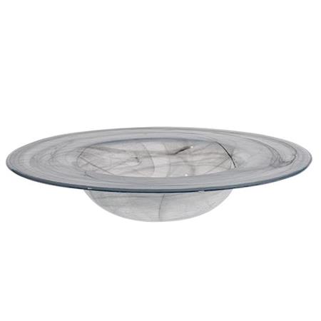 Pastatallerken sort/hvid røg 250 mm ArdaCam 