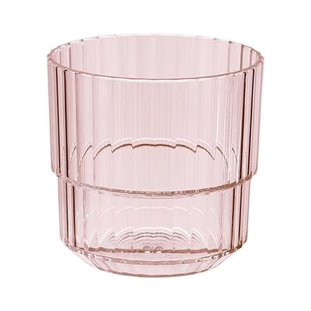 Drikkeglas lyserød 22 cl Linea 