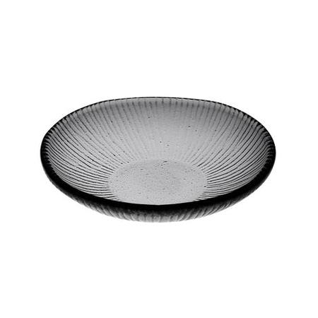 Tallerken coupe dyb grå 170 mm Bamboo glas Churchill 