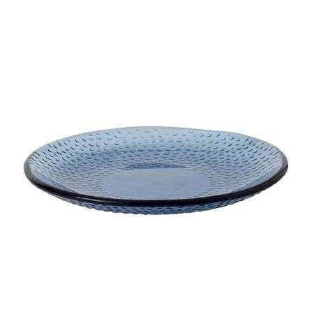 Tallerken coupe blå 225 mm Isla glas Churchill 