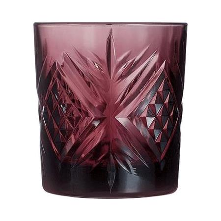 Whiskyglas lilla 30 cl Broadway Colors 