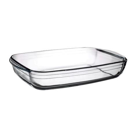 Fad glas rektangulær 390 x 240 mm Ôcuisine