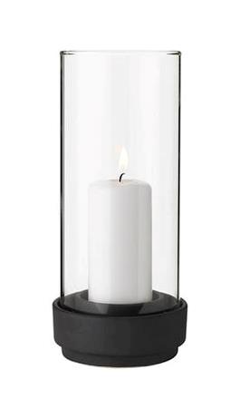 Lampe til olie sort H245 mm Stelton Hurricane 