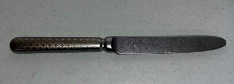 Brugt Bordkniv hulskaft L213 mm Stone washed Casali 