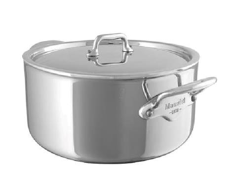 Gryde m/låg 3,3 ltr diam 200 mm Mauviel 