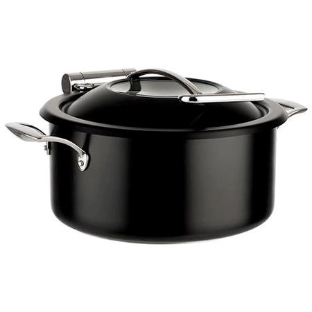 Chafing dish gryde sort 8 ltr 