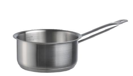Kasserolle lav 1,25 ltr diam 160 mm til induktion, el og gas 