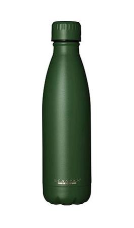 Termoflaske mørke grøn 500 ml TO GO BY SCANPAN 