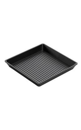 Grillpande rillet B260 x D260 x H30 mm AMT - WORLDS BEST PAN 