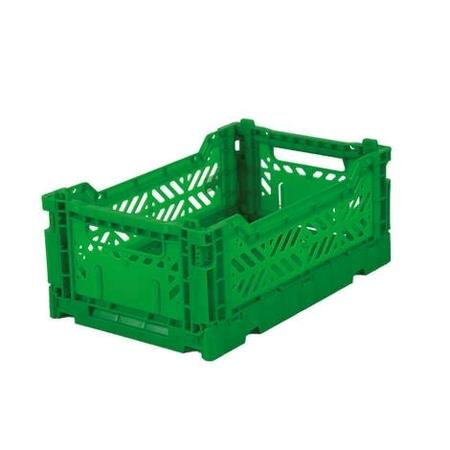 Foldekasse grøn B266 x D171 x H105 mm Begrænset antal, udgående vare 