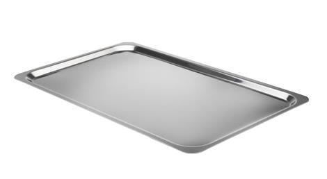 Smørrebrødsbakke 1/1 GN 530 x 325 mm r/s 0,8 mm materialetykkelse 