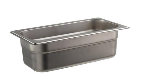 Kantine EHG-stål 1/3 GN D100 mm 3,8 ltr 