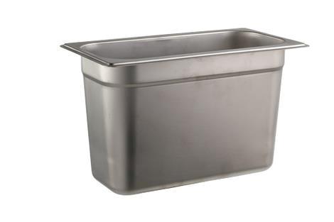 Kantine EHG-stål 1/3 GN D200 mm 7,5 ltr 