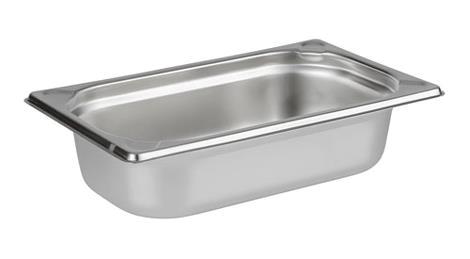 Kantine stål 1/4 GN  H100 mm 2,8 ltr APS 