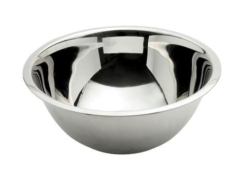 Røreskål 1 ltr diam 200mm H55 mm rustfri stål 