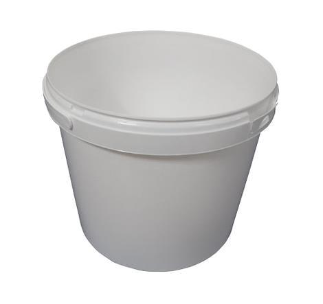 Opbevaringsspand  5,8 ltr hvid Engangs spand 