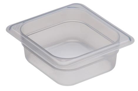 Opbevaringsboks 1/6 GN 65 mm 1 ltr Cambro 