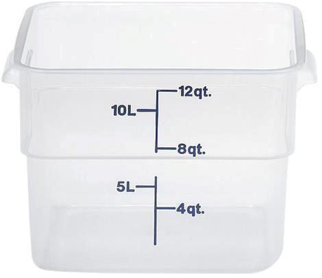 Opbevaringsboks u/låg 11,4 ltr Cambro Restlager 