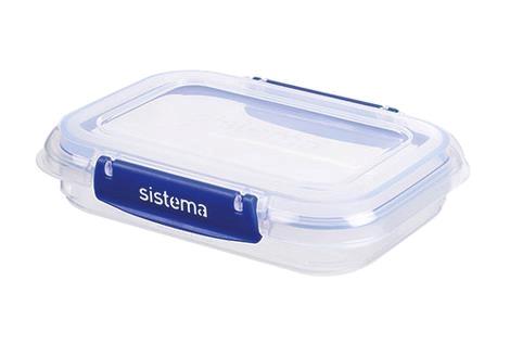 Opbevaringsboks retangulært 45 cl Sistema 