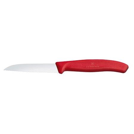 Urtekniv klassisk rød 80 mm 
