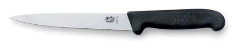 Filetkniv Victorinox 180 mm sort Fleksibel 