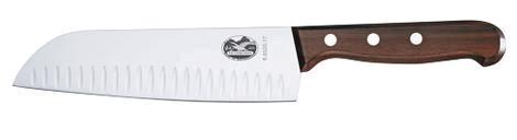 Kokkekniv Santoku Victorinox 170 mm m/luftlommer m/ahorntræ 