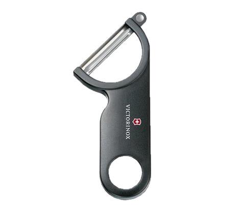 Tyndskræller skrå sort Victorinox 