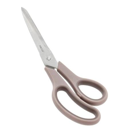 Køkkensaks m/gråbrun skaft 250 mm 