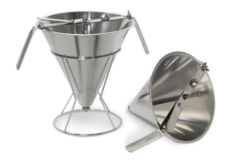 Saucedispenser 2 ltr rustfri stål 